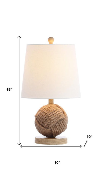 18" Clear Novelty Table Lamp With Globe Shade HomeRoots