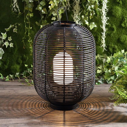 27" Black Novelty Lantern HomeRoots