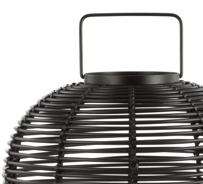 27" Black Novelty Lantern HomeRoots