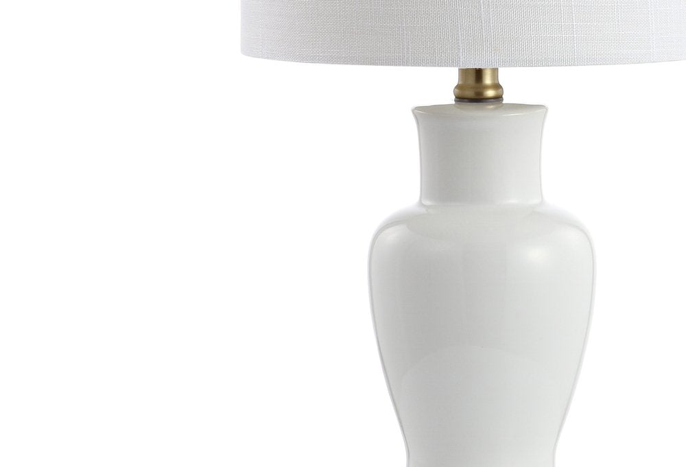21" Gold Urn Table Lamp With Drum Shade HomeRoots