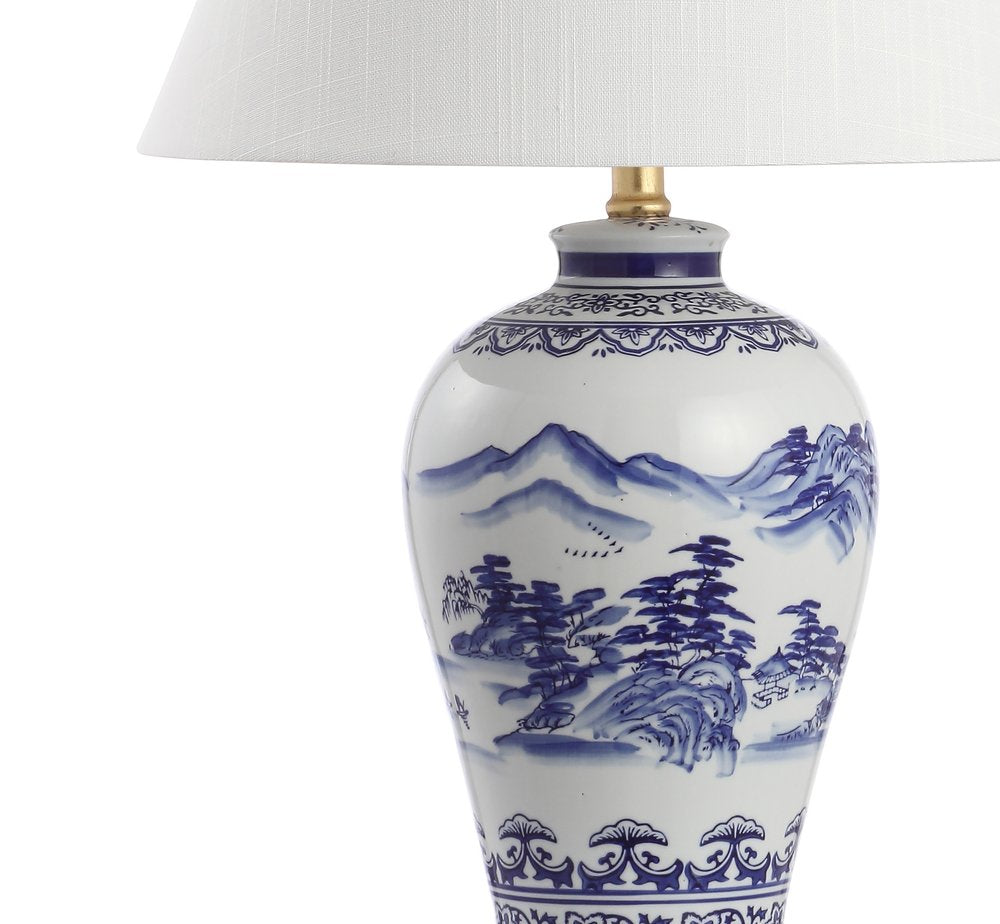 27" Gold Novelty Table Lamp With Empire Shade HomeRoots