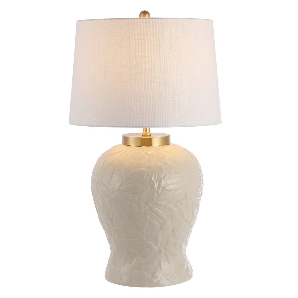 32" Clear Novelty Table Lamp With Empire Shade HomeRoots