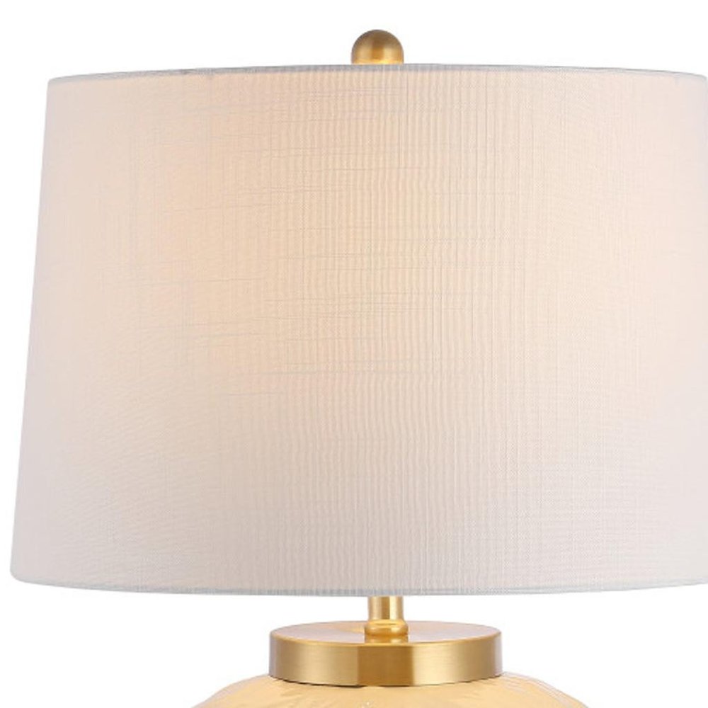 32" Clear Novelty Table Lamp With Empire Shade HomeRoots