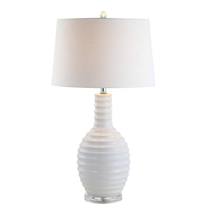 30" Clear Novelty Table Lamp With Globe Shade HomeRoots