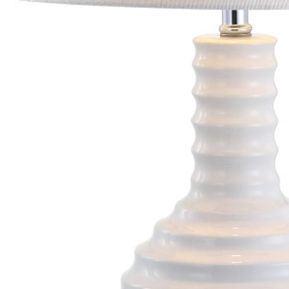 30" Clear Novelty Table Lamp With Globe Shade HomeRoots