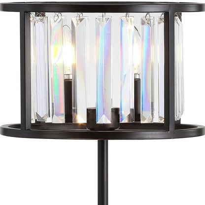 22" Antiqued Bronze Novelty Table Lamp With Globe Shade HomeRoots