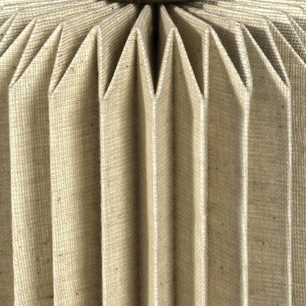 9" Natural Geometric Table Lamp With Cylinder Shade HomeRoots