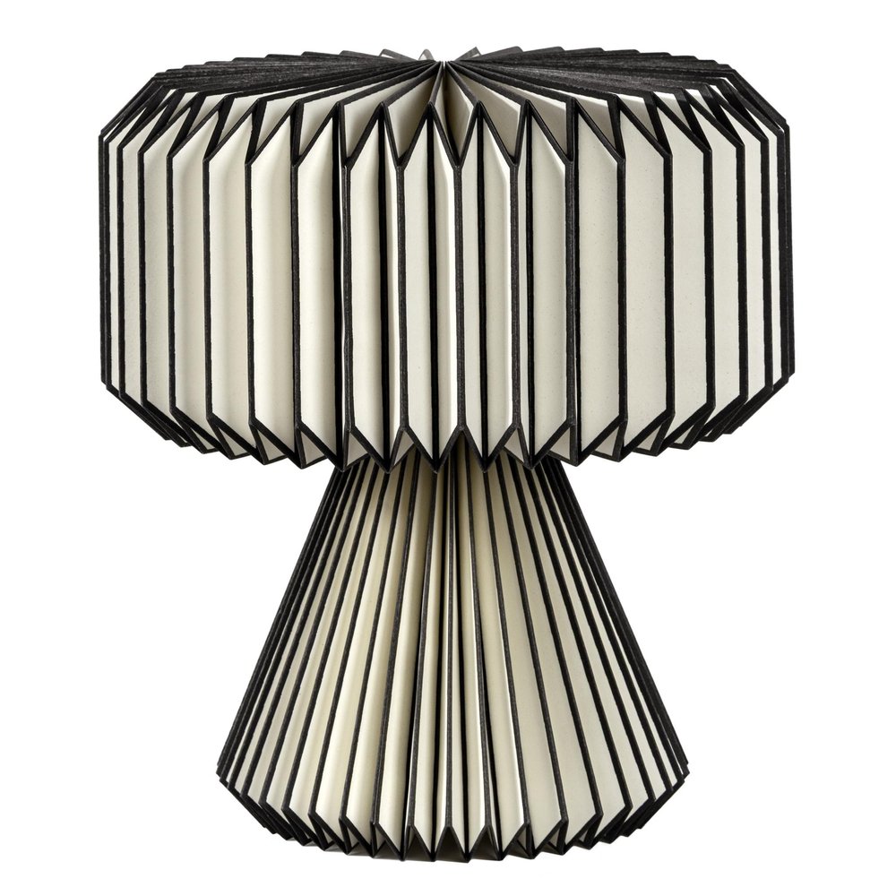 13" Clear Geometric Table Lamp With Cylinder Shade HomeRoots