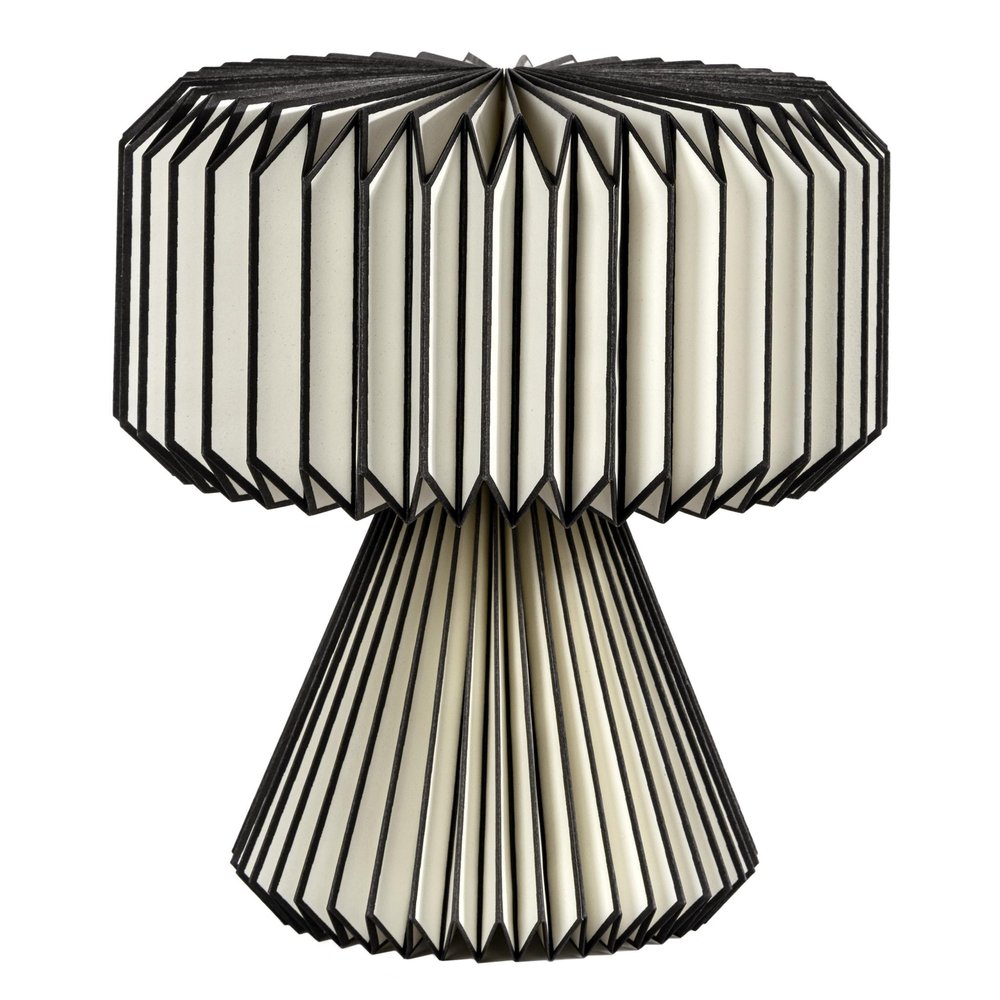 13" Clear Geometric Table Lamp With Cylinder Shade HomeRoots