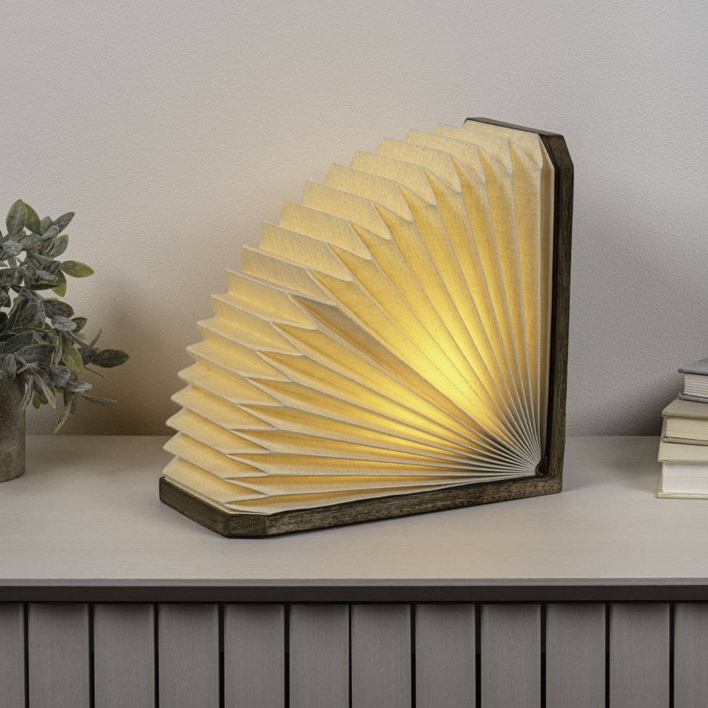 11" Natural Geometric Table Lamp With Novelty Shade HomeRoots