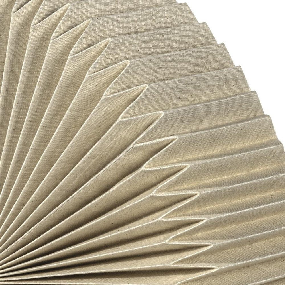 11" Natural Geometric Table Lamp With Novelty Shade HomeRoots