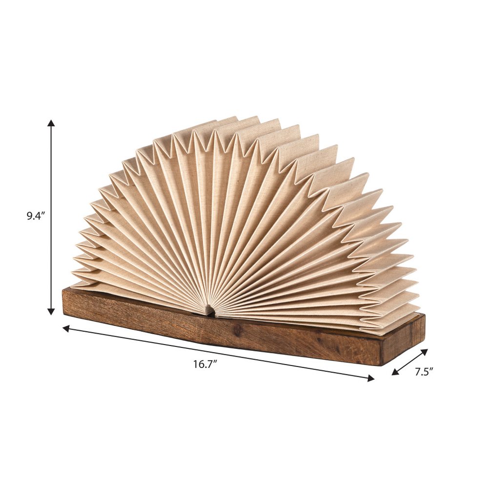 10" Natural Geometric Table Lamp With Novelty Shade HomeRoots