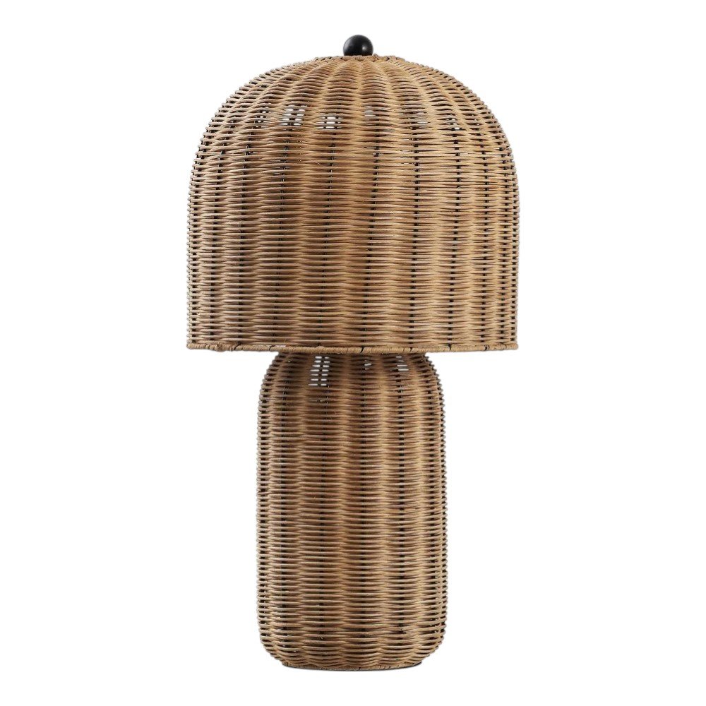 23" Clear Round Table Lamp With Globe Shade — view 2
