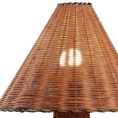 27" Clear Lantern Table Lamp With Empire Shade HomeRoots