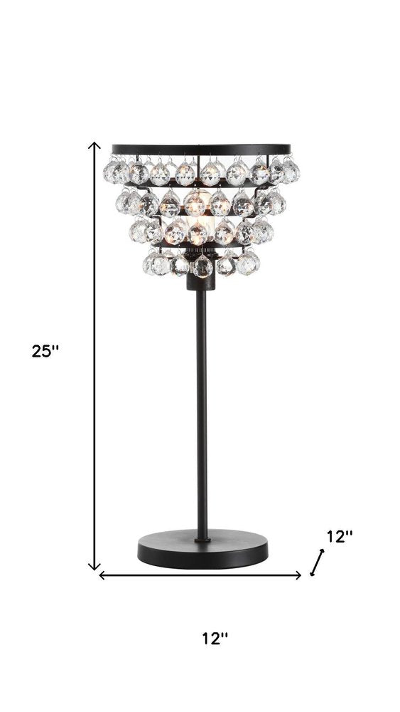 25" Bronze Lantern Table Lamp With Drum HomeRoots