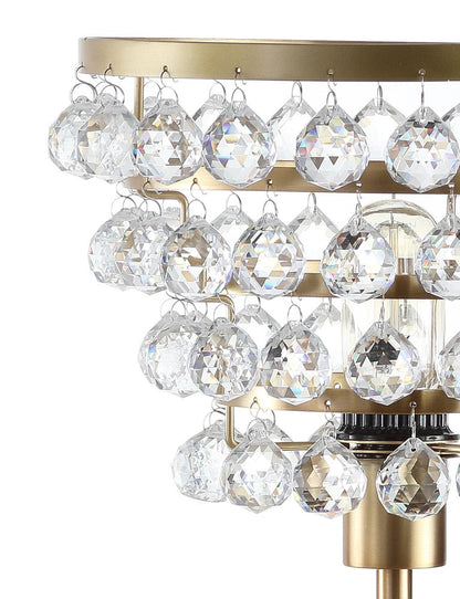 25" Gold Novelty Table Lamp With Drum HomeRoots