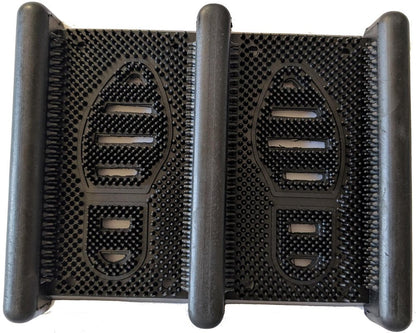 13" X 16" Black Outdoor Rubber Boot Scraper