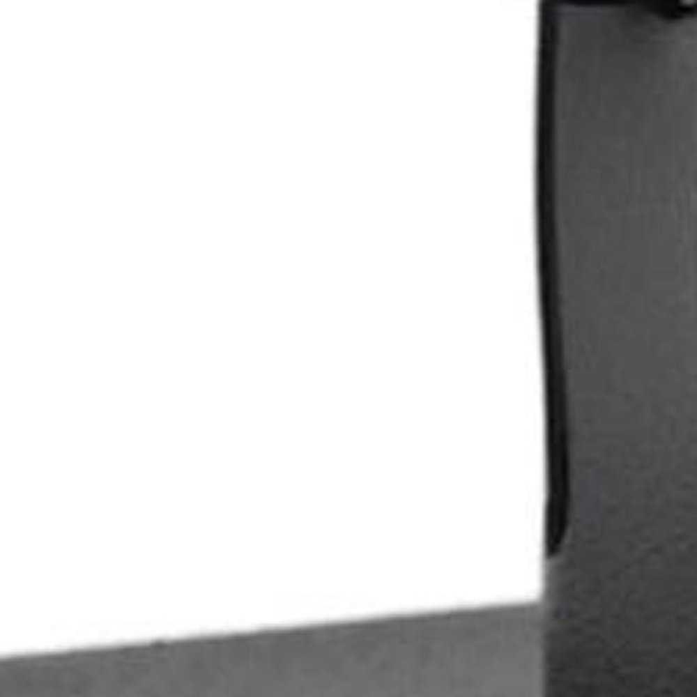 7" Black Metal Tabletop Lantern Candle Holder HomeRoots