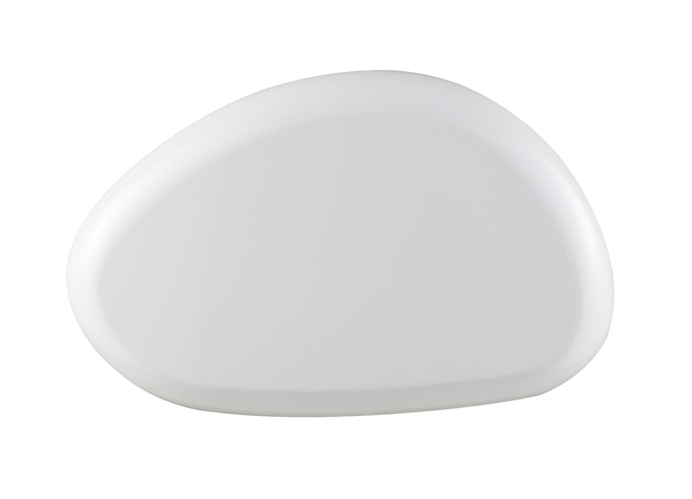 30" White Wood Oval Coffee Table HomeRoots