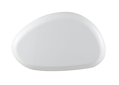 30" White Wood Oval Coffee Table HomeRoots