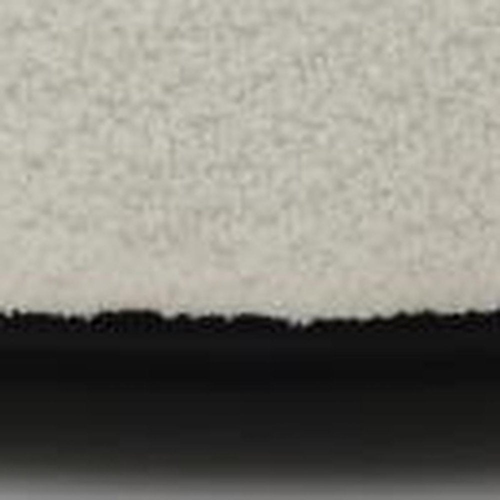 33" White Boucle Swivel Lounge Chair HomeRoots