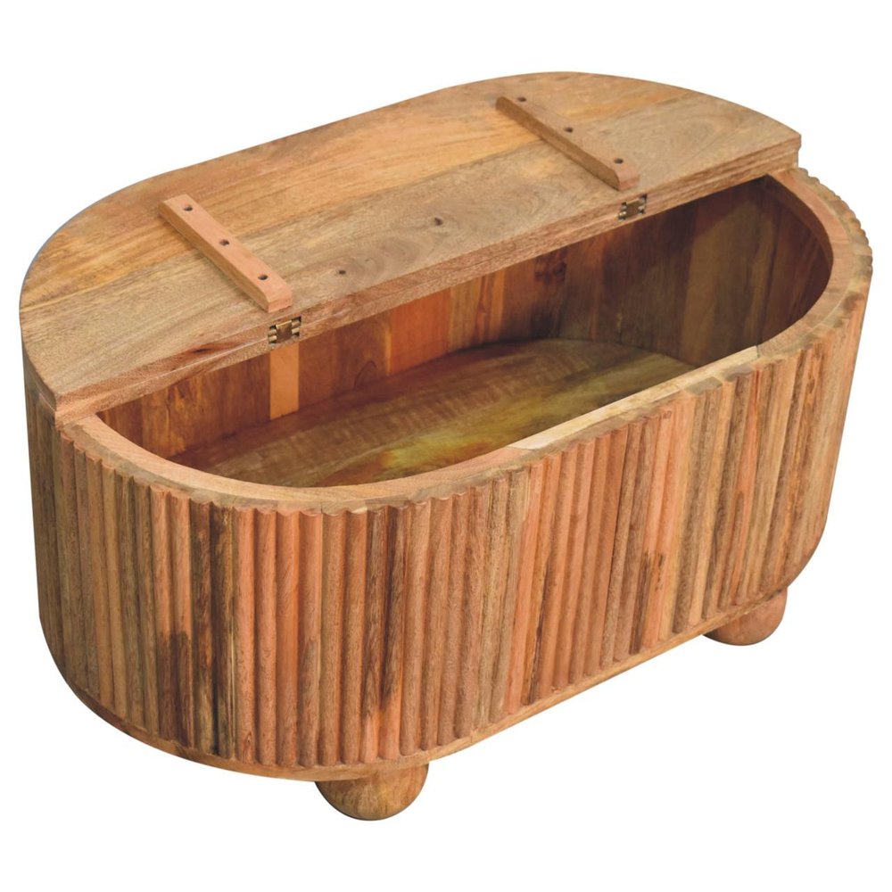 32" Brown Solid Wood Round Solid Coffee Table With Drawer HomeRoots