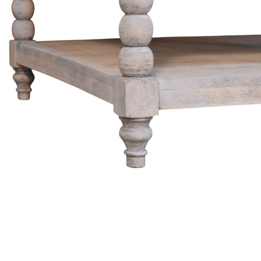 32" Brown Solid Wood Square Coffee Table With Drawer HomeRoots