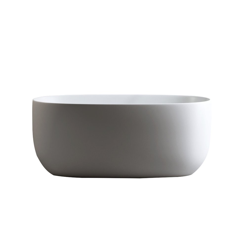 47" White Acrylic Oval Bath Tub HomeRoots