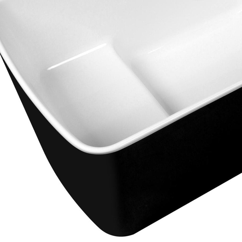 49" White Acrylic Bath Tub — view 4