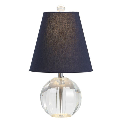 16" Clear Novelty Table Lamp With Globe Shade HomeRoots