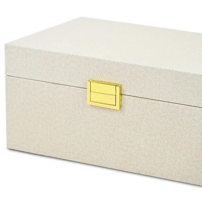 Set of Two Gold Wood Hand Painted Decorative Box HomeRoots