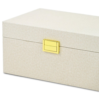 Set of Two Gold Wood Hand Painted Decorative Box HomeRoots
