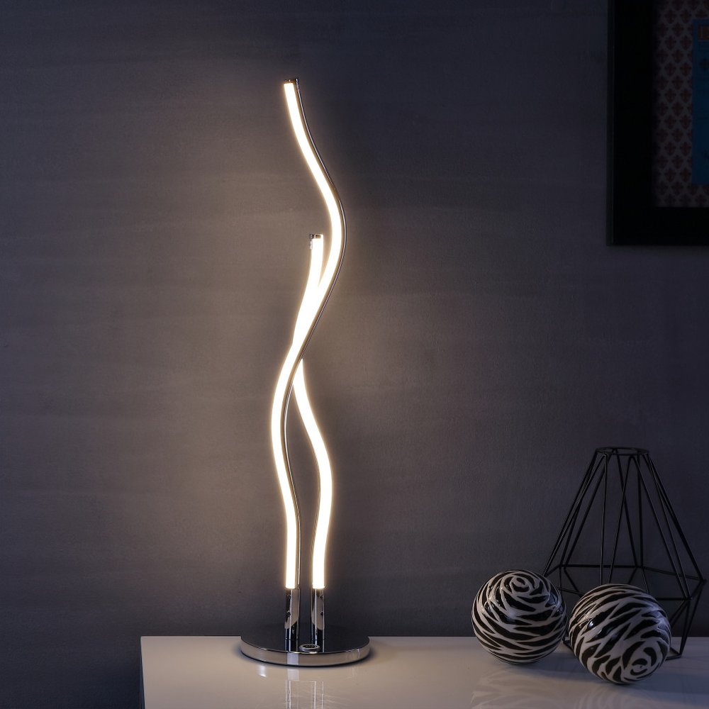 26" Silver Novelty Table Lamp HomeRoots