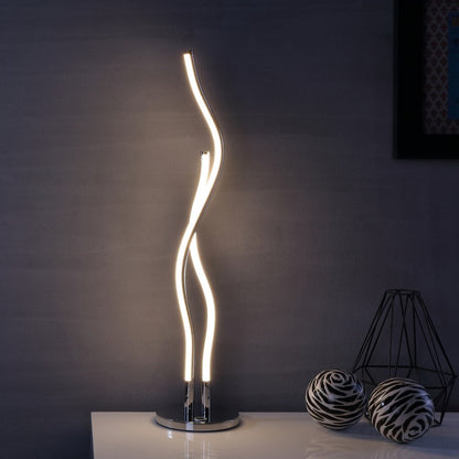 26" Silver Novelty Table Lamp HomeRoots