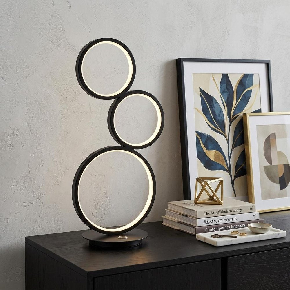 17" Black Novelty Table Lamp — view 6