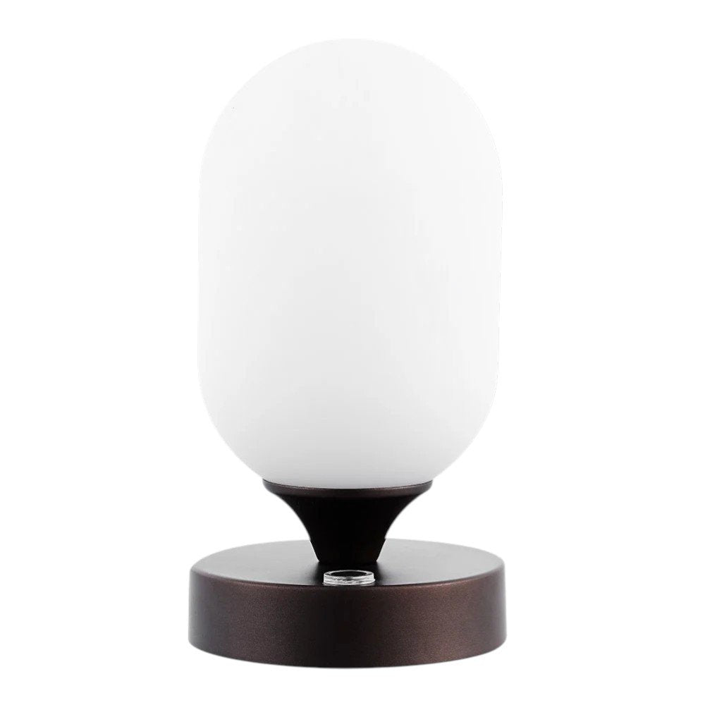 8" Antiqued Bronze Novelty USB Table Lamp — view 5