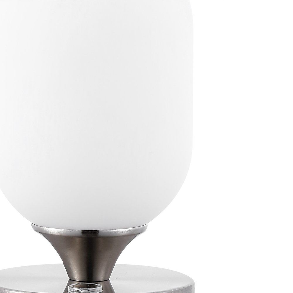 8" Nickel Novelty USB Table Lamp — view 4