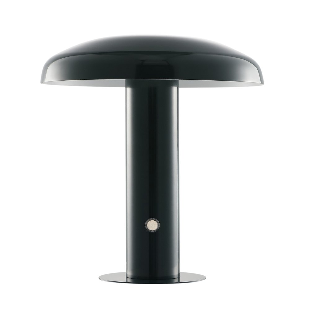 11" Forest Green Novelty USB Table Lamp With Globe Shade HomeRoots