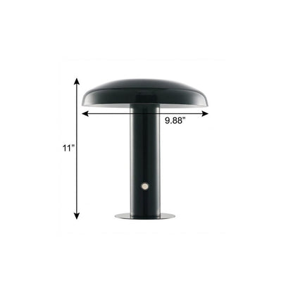 11" Forest Green Novelty USB Table Lamp With Globe Shade HomeRoots