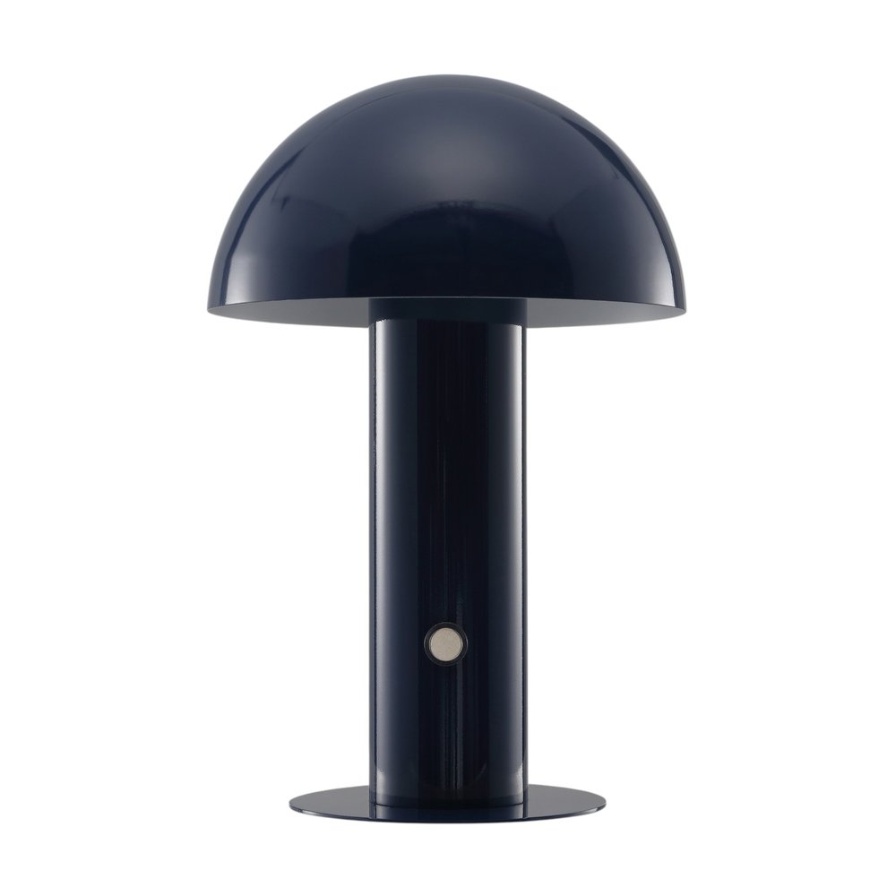 11" Blue Novelty USB Table Lamp With Globe Shade — view 7