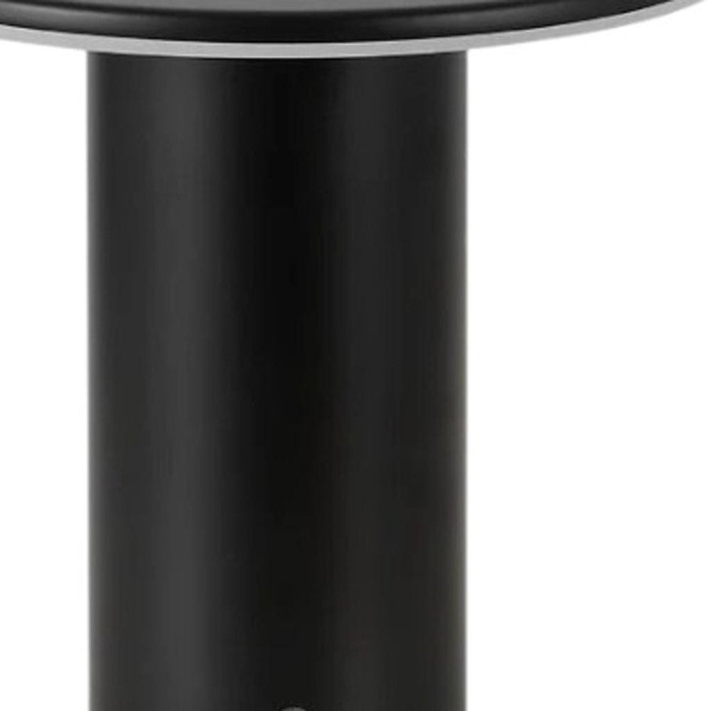 Set of Two 8" Clear USB Table Lamps HomeRoots