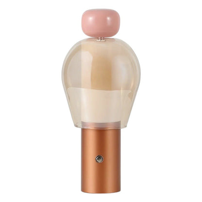 11" Copper USB Table Lamp HomeRoots