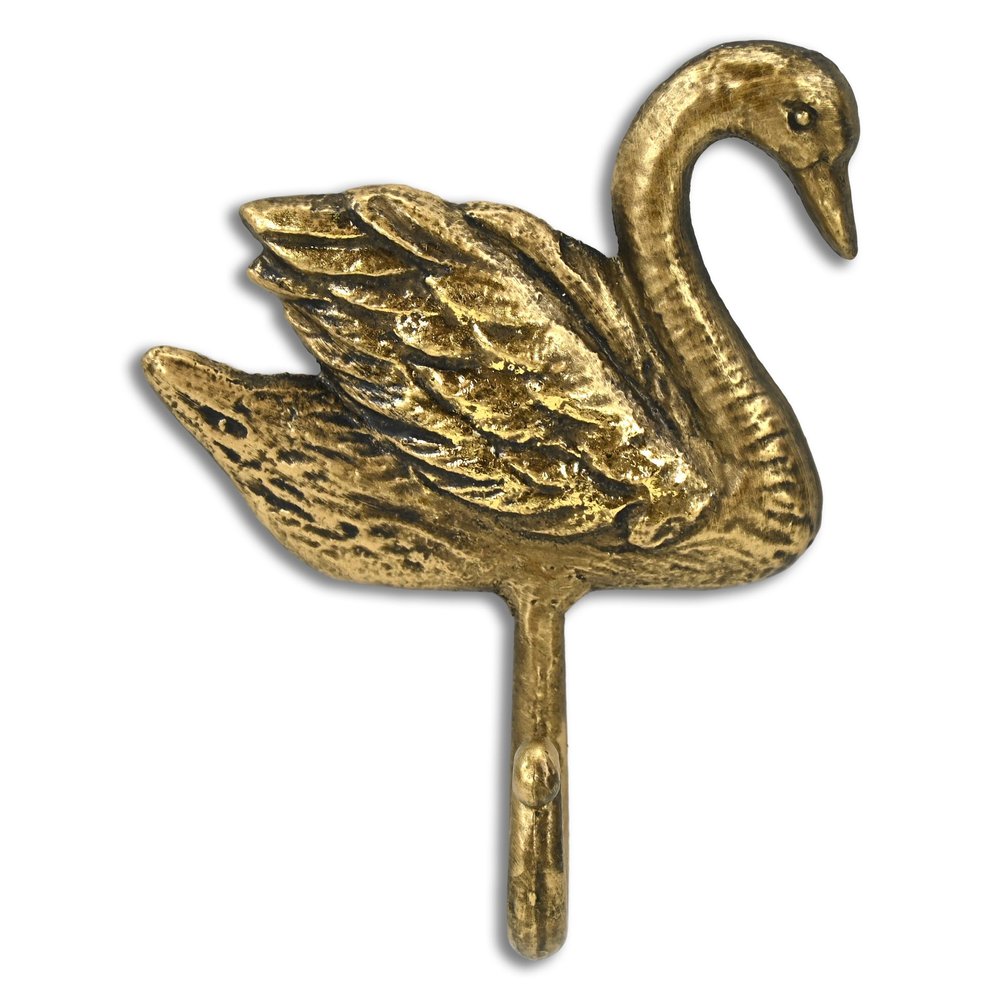 4" Gold Frame Material Bird Wall Hook Wall Hooks HomeRoots