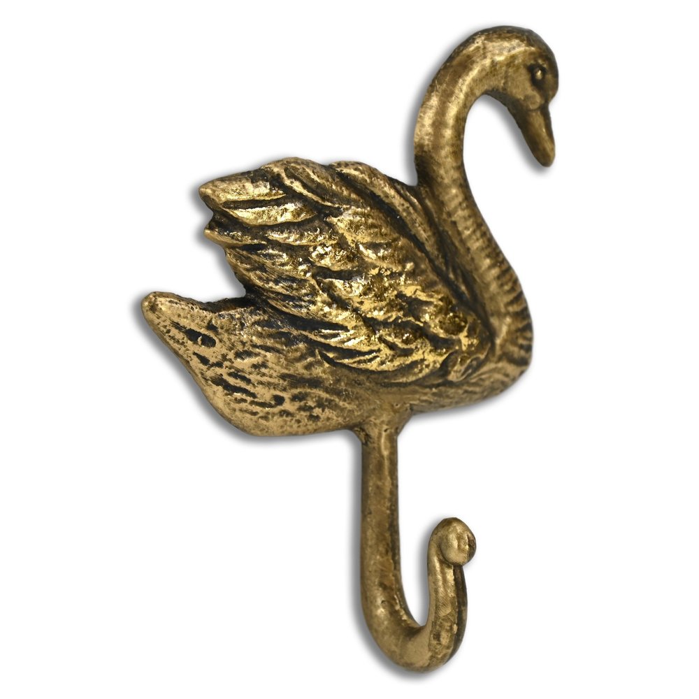 4" Gold Frame Material Bird Wall Hook Wall Hooks HomeRoots