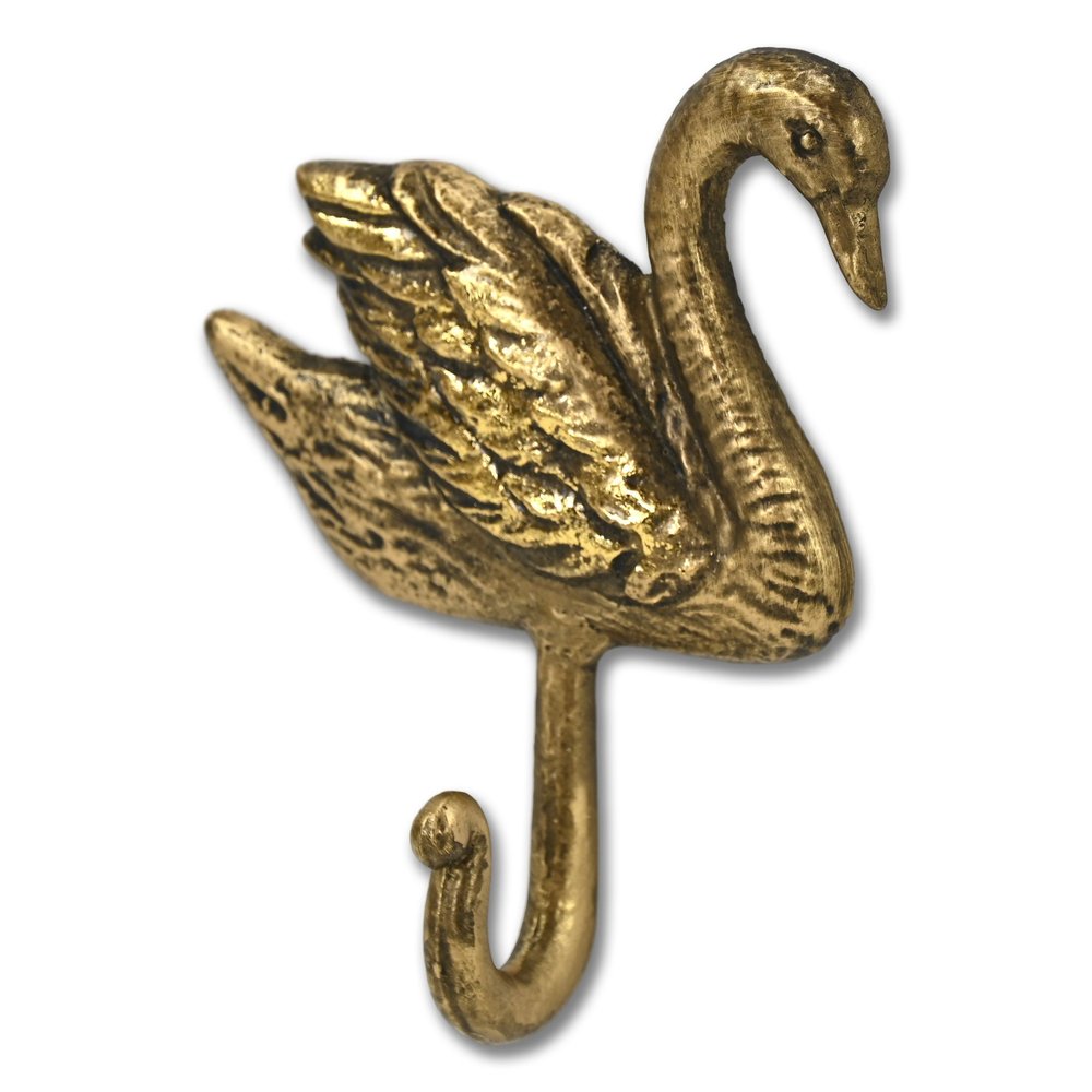 4" Gold Frame Material Bird Wall Hook Wall Hooks HomeRoots