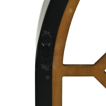 9" Black Metal Wall Mounted Accent Shelf HomeRoots