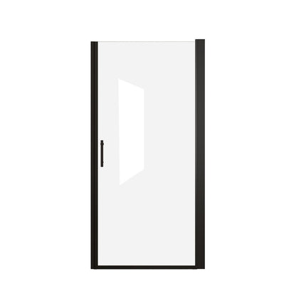 72" X 28" Aluminum and Tempered Glass Shower Door HomeRoots