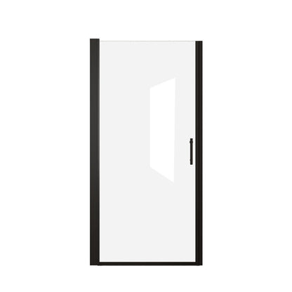72" X 28" Aluminum and Tempered Glass Shower Door HomeRoots