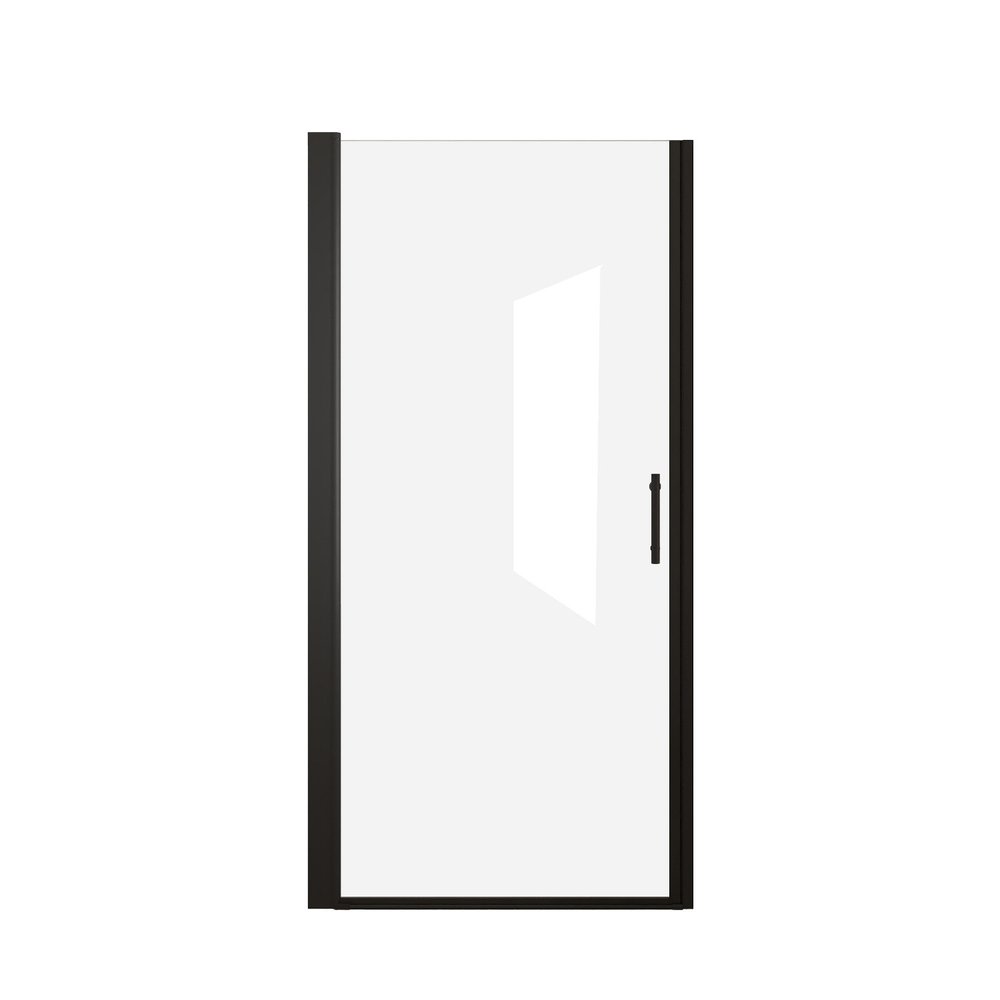 72" X 28" Aluminum and Tempered Glass Shower Door HomeRoots
