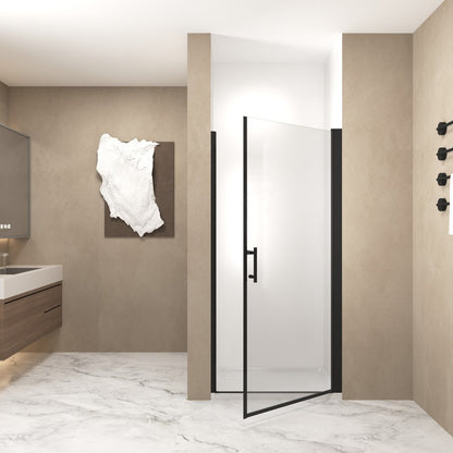 72" X 32" Aluminum and Tempered Glass Shower Door HomeRoots